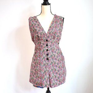 Lost + Wander Orchid Romper (NWOT)